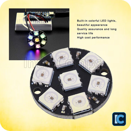 7-Bit WS2812B 5050 RGB LED Full Color Module Board 7-Bit WS2812B 5050 RGB LED Full Color Module Board